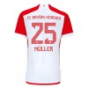 Officiële Voetbalshirt + Korte Broek FC Bayern München Thomas Muller 25 Thuis 2023-24 - Kids